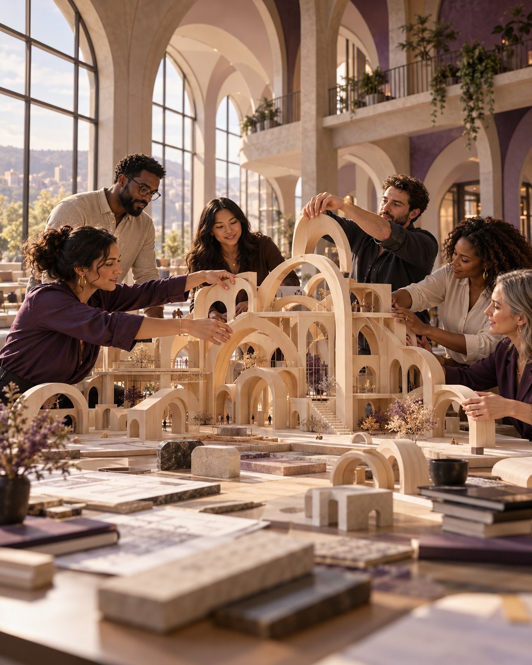 Practitioners building a cathedral of learning together